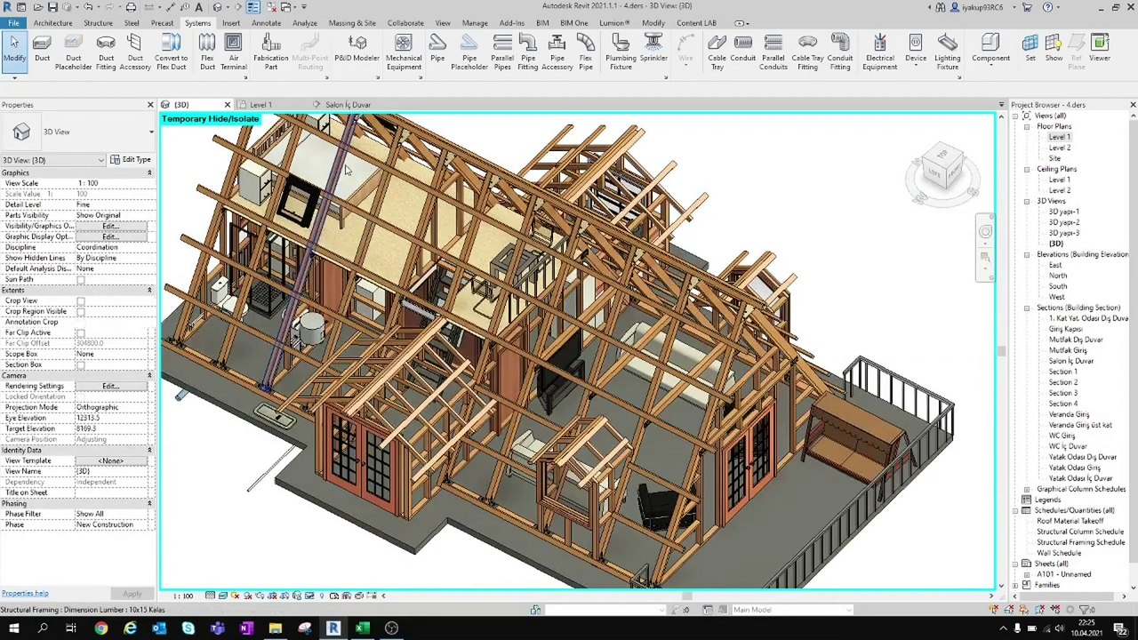 A frame House Part-5