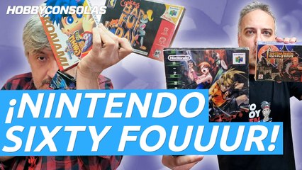 Nintendo 64: ¡Juegos raros y molones! Al tío Bruno le van los cartuchos
