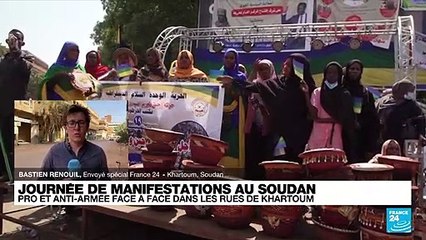 Soudan : pro et anti-armée face à face dans les rues de Khartoum