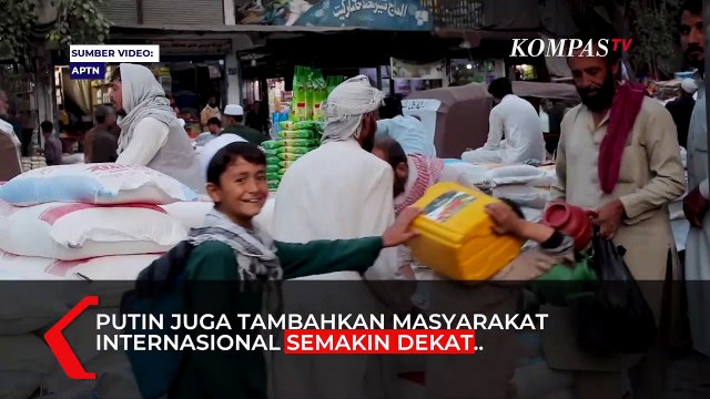 Presiden Rusia Vladimir Putin Puji Keputusan Biden Tarik Pasukan dari Afghanistan