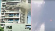 Mumbai: Fire breaks out on 19th floor of 60-storey building