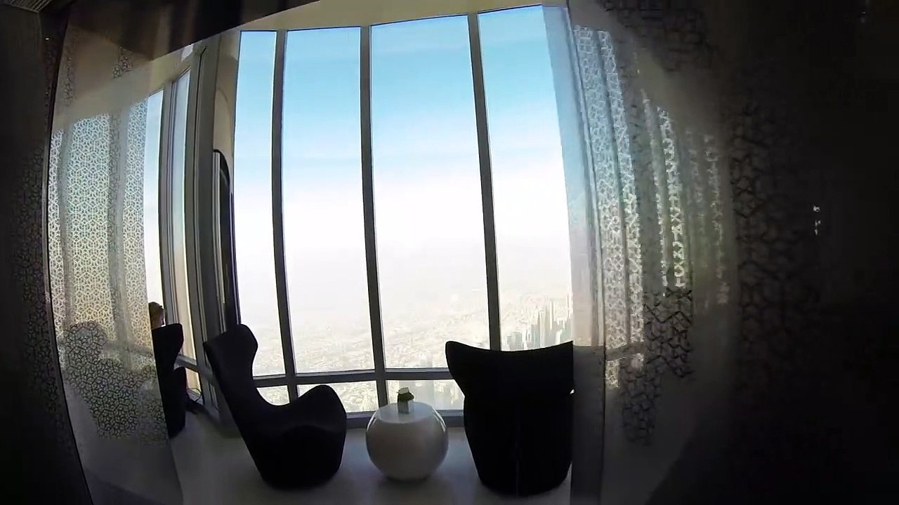 Amazing view from the Burj Khalifa - At the top SKY
