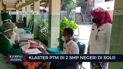 Kaster PTM di 2 SMP Negeri di Solo
