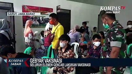 Kejar Level PPKM Turun, Garut Gebyar Vaksinasi