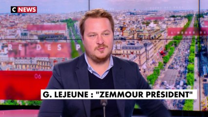 Selon Geoffroy Lejeune, le revirement de Philippe Martel a été un déclic pour Éric Zemmour