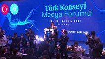 Cumhurbaşkanlığı İletişim Başkanı Altun, Türk Konseyi Medya Forumu'nda konuştu (1)