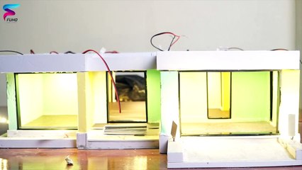 Making a Modern Mini House from cement