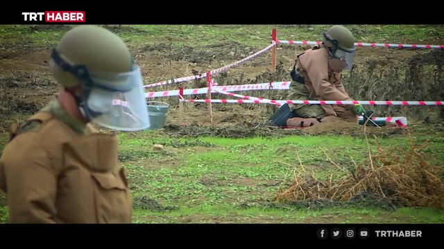 Karabağ'da görev yapan Mehmetçiği ilk kez TRT Haber görüntüledi