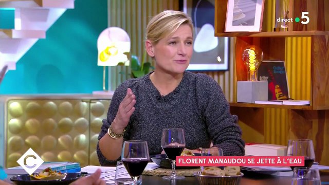 Florent Manaudou explique qu'il a blessé sa fiancée Pernille Blume, heureusement sans gravité.