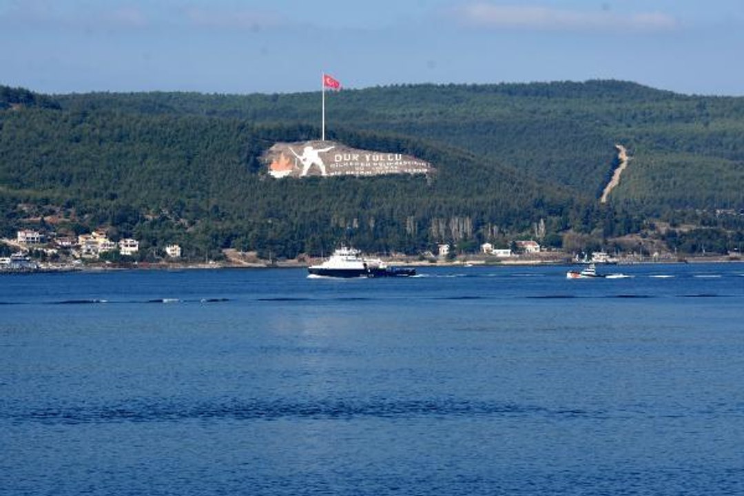 Son dakika haberleri... RUS ASKERİ RÖMORKÖRÜ, ÇANAKKALE BOĞAZI'NDAN GEÇTİ