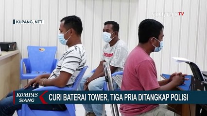 Pelaku Pencurian Baterai Tower Ternyata Karyawan Perusahaan Mitra PT Telkomsel!
