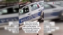 Giresun'da tamire getirilen polis aracını kurşunlamış gibi video çeken şüpheli İzmir'de yakalandı