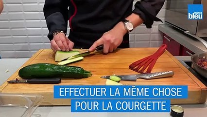 Recette : Filet de porc, brunoise de légumes