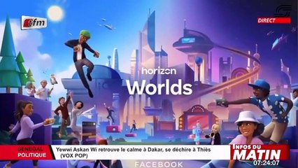 Infos du matin - 22 Octobre 2021 - Tic & Nouveaux Médias avec Mamadou Ndiaye