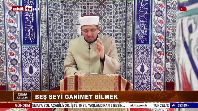 Beş şeyi ganimet bilmek