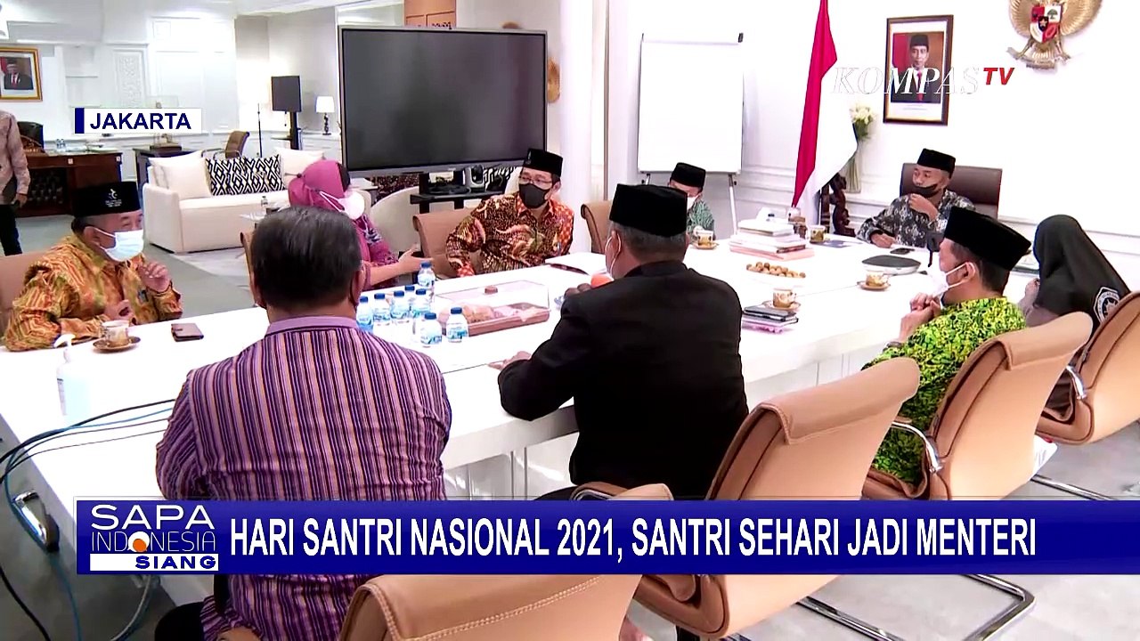 Peringati Hari Santri Nasional 2021, Santri Ini Ambil Alih Jabatan Menteri Agama Dalam Sehari!