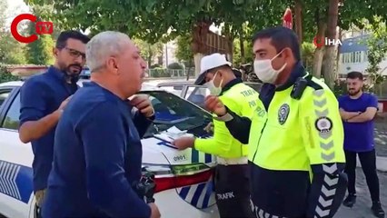 Ceza yememek için 'kalp hastasıyım' dedi