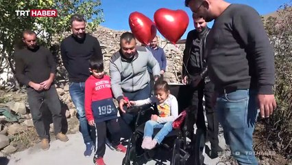 Bedensel engelli Elif artık sokağa kendi çıkabilecek