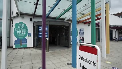 Endoscopy unit at South Tyneside District Hospital.