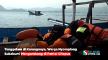 Tenggelam di Karangnaya, Warga Nyomplong Sukabumi Mengambang di Pantai Citepus