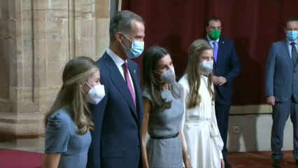 Audiencia a los galardonados con las "Medallas de Asturias 2021"