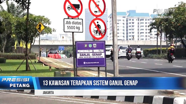Ganjil Genap Diperluas di 13 Titik di Jakarta