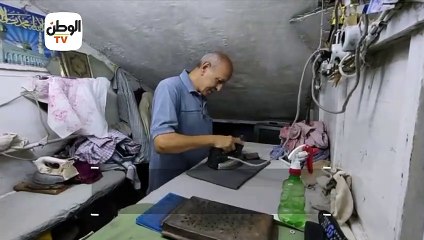 50 سنة في الشغلانة.. «المالكي»  أقدم مكوجي في طنطا: أجري كان 5 صاغ