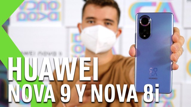 HUAWEI NOVA 9 y NOVA 8i PRIMERAS IMPRESIONES - La novedad de Huawei un año después