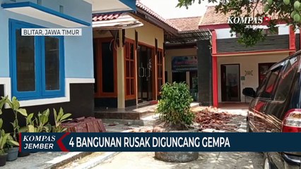 4 Bangunan di Blitar Rusak Diguncang Gempa Magnitudo 5,1