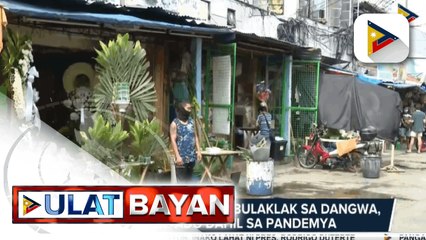 Mga nagbebenta ng bulaklak sa Dangwa, apektado dahil sa pandemya