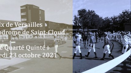 Pronostic pour la course du Quinté PMU du samedi 23 octobre 2021
