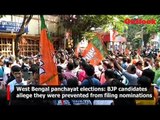 West Bengal panchayat elections: BJP candidates allege they were prevented from filing nominations