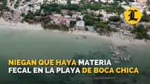 Niegan que haya materia fecal en la playa de Boca Chica