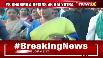 YSR T'Gana Party Chief Begins Padyatra Will Walk For 4K Kms NewsX
