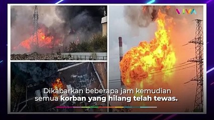 Detik-detik Pabrik Mesiu Meledak, Belasan Orang Terpanggang