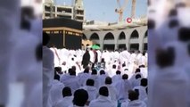 Kabe'de sosyal mesafesiz ilk cuma namazı