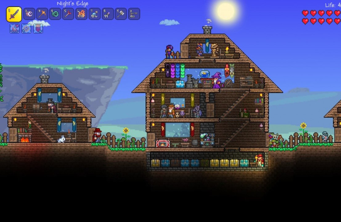 Terraria teasing a Don’t Starve collab