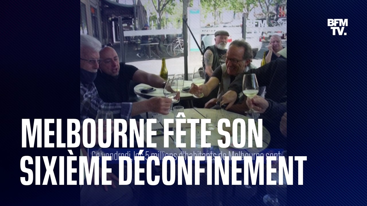 À Melbourne, les Australiens profitent du déconfinement