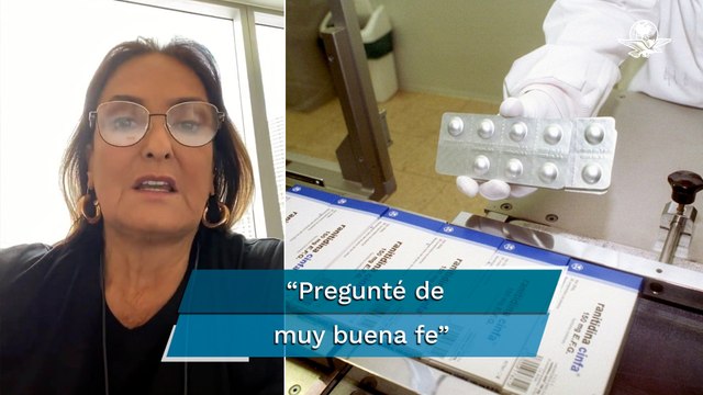 Mi intención es apoyar , dice Patricia Armendáriz tras pedir pruebas de desabasto de medicinas