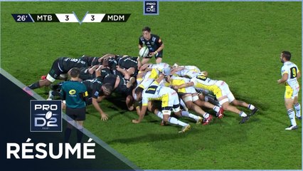 PRO D2 - Résumé US Montauban-Stade Montois: 21-18- J08 - Saison 2021/2022