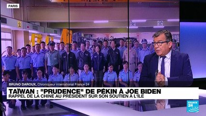 Taïwan : tensions entre Pékin et Washington après les propos de Biden sur son soutien à l'île