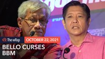 Walden Bello blasts Marcos with the f-word during live interview