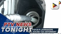 Gov’t to lose P131-B if lawmakers ok proposed fuel excise tax deferment