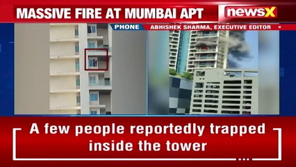 Fire Breaks Out At Avghna Apartment Mumbai No Injuries Reported So Far NewsX