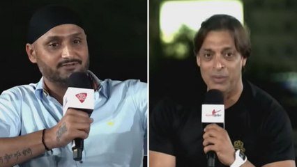 Harbhajan Singh & Shoaib Akhtar India Vs Pakistan match
