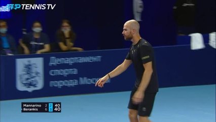 Moscou - Mannarino s'arrête en quarts
