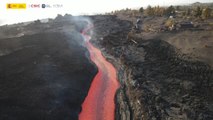 Hipnóticas imágenes de los ríos de lava que ha creado la boca norte
