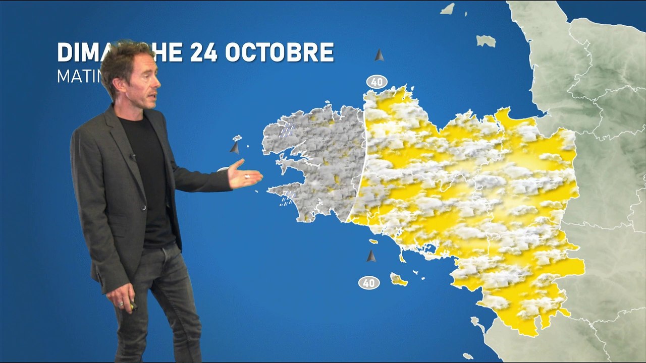 Bulletin météo pour le dimanche 24 octobre 2021