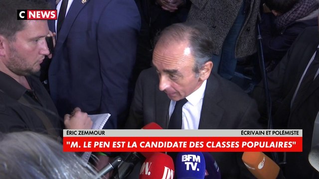 Éric Zemmour : «Je suis le seul à rassembler les classes populaires avec la bourgeoisie patriote, je ne fais qu'une analyse des chiffres des derniers sondages»