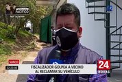 Surco: fiscalizador a propietario de vehículo que estaba en el depósito
